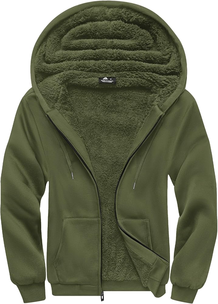 Men's Heavyweight Fleece Hoodie – Premium Warm Winter Hoody